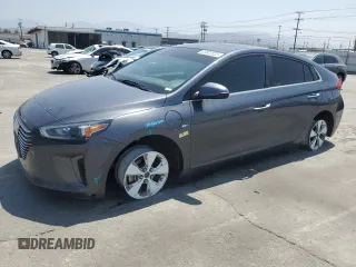 2019 Hyundai Ioniq Limited with VIN KMHC75LD2KU146671, listed as a Copart auction lot 61872035 with 78,158 mi miles and Salvage title. Bid and sale history available at DreamBid. Image 1.