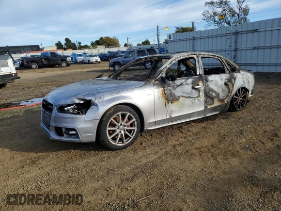 2016 Audi A4 Premium with VIN WAUAFAFL4GN016321, listed as a Copart auction lot 46371465 with 0 mi miles and Non Repairable. Bid and sale history available at carsss.com. Image 1.