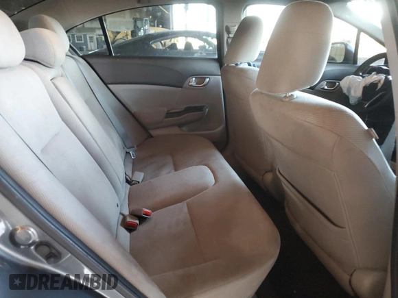 2012 Honda Civic EX with VIN 2HGFB2F83CH545950, listed as a Copart auction lot 52425815 with 91,623 mi miles and Salvage Title. Bid and sale history available at DreamBid. Image 10.