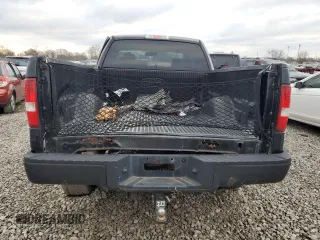 2007 Ford F-150 XLT with VIN 1FTPX14V77FB66951, listed as a Copart auction lot 82401734 with 147,373 mi miles and Salvage Title. Bid and sale history available at carsss.com. Image 6.