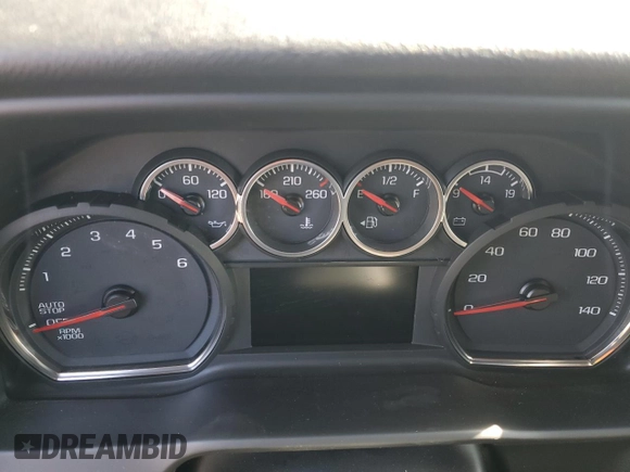 2020 Chevrolet Silverado 1500 with VIN 1GCVYEET7LZ175652, listed as a Copart auction lot 87804075 with Not Provided miles and Salvage Title. Bid and sale history available at DreamBid. Image 9.