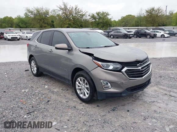 2019 Chevrolet Equinox LT with VIN 3GNAXKEV1KS541674, listed as a IAAI auction lot 41967731 with 70,127 mi miles and . Bid and sale history available at DreamBid. Image 1.
