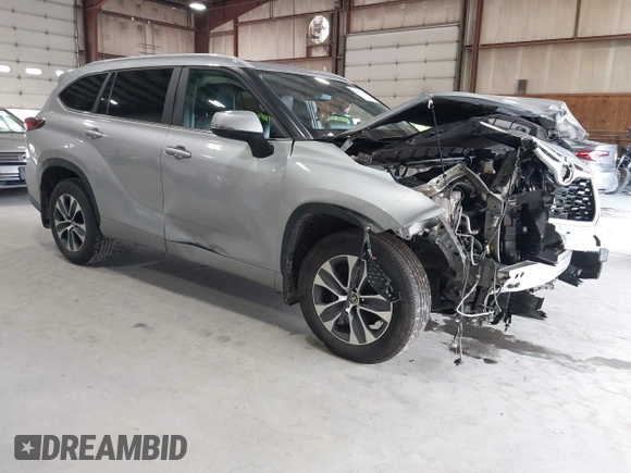 2023 Toyota Highlander L with VIN 5TDKDRBH4PS012227, listed as a IAAI auction lot 42607886 with 42,091 mi miles and . Bid and sale history available at DreamBid. Image 1.