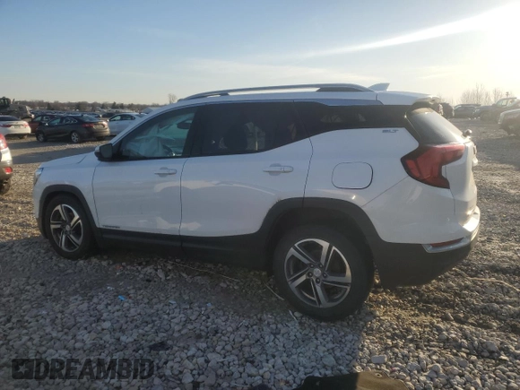 2018 GMC Terrain SLT with VIN 3GKALPEV7JL199307, listed as a Copart auction lot 48325405 with 103,408 mi miles and Clean Title. Bid and sale history available at DreamBid. Image 2.