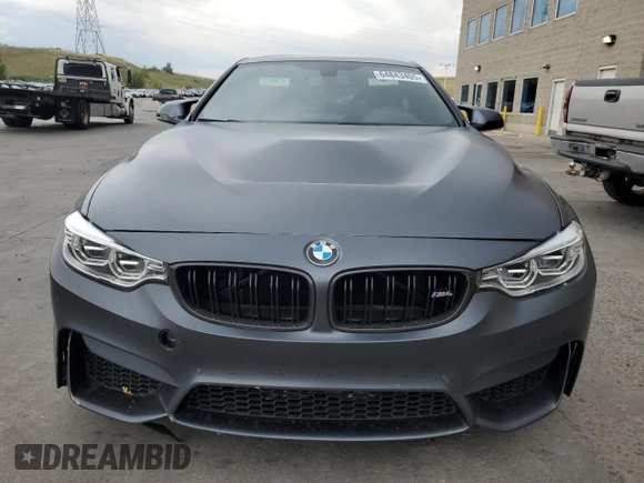 2016 BMW M4 with VIN WBS4S9C56GK578862, listed as a Copart auction lot 64843405 with 2,588 mi miles and Clean title. Bid and sale history available at DreamBid. Image 5.