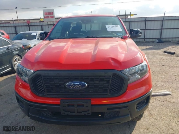 2022 Ford Ranger XL with VIN 1FTER1EH6NLD18744, listed as a IAAI auction lot 41459746 with 19,720 mi miles. Bid and sale history available at carsss.com. Image 12.