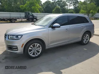 2018 Audi Q7 Premium Plus z VIN WA1LAAF75JD027297, wystawiony jako Copart lot #53717365 z przebiegiem 74 088 mil mil oraz Szkoda całkowita • Salvage title. Historia ofert i sprzedaży dostępna na DreamBid. Obrazek 1.