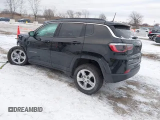 2023 Jeep Compass Latitude with VIN 3C4NJDBN1PT518974, listed as a IAAI auction lot 41364139 with 23,191 mi miles and . Bid and sale history available at DreamBid. Image 3.