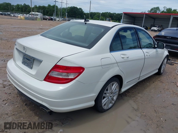 2009 Mercedes-Benz C 300 Sport with VIN WDDGF54X79F213237, listed as a IAAI auction lot 42452354 with 179,571 mi miles and . Bid and sale history available at DreamBid. Image 4.