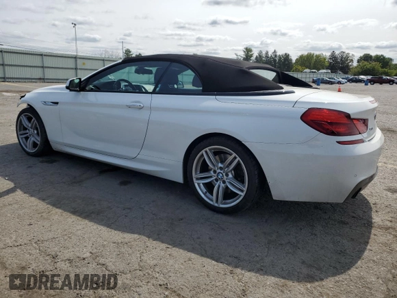 2015 BMW 6 Series 640i xDrive with VIN WBAYP5C52FDZ28295, listed as a Copart auction lot 71644454 with 41,924 mi miles and Salvage Title. Bid and sale history available at carsss.com. Image 2.