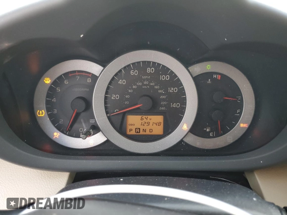 2011 Toyota RAV4 Ltd with VIN 2T3DK4DV0BW042112, listed as a Copart auction lot 50539635 with 129,148 mi miles and Salvage Title. Bid and sale history available at carsss.com. Image 9.