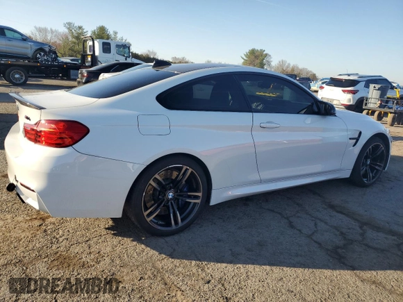 2016 BMW M4 with VIN WBS3R9C56GK336936, listed as a Copart auction lot 52146915 with 70,585 mi miles and Salvage Title. Bid and sale history available at carsss.com. Image 3.