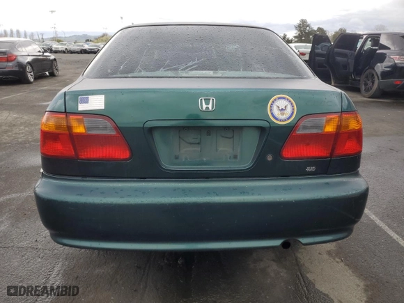 1999 Honda Civic VP with VIN 2HGEJ6610XH579794, listed as a Copart auction lot 47687515 with 229,343 mi miles and Salvage Title. Bid and sale history available at carsss.com. Image 6.