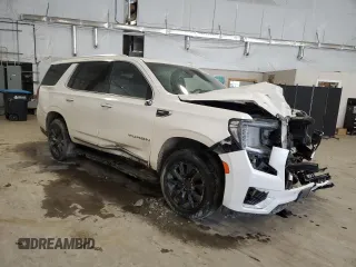 2022 GMC Yukon SLT with VIN 1GKS2BKD6NR106829, listed as a Copart auction lot 51065995 with 69,409 mi miles and Salvage Title. Bid and sale history available at carsss.com. Image 4.