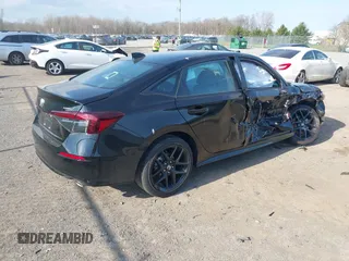 2025 Honda Civic Sport with VIN 2HGFE2F50SH566900, listed as a IAAI auction lot 42072544 with 726 mi miles and . Bid and sale history available at DreamBid. Image 4.