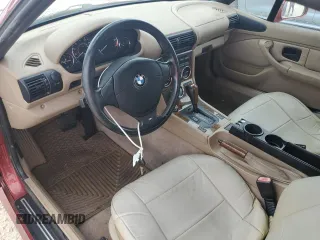 2000 BMW Z3 2.5 z VIN 4USCH9349YLG04632, wystawiony jako Copart lot #75796274 z przebiegiem Nie podano mil oraz Szkody całkowita. Historia ofert i sprzedaży dostępna na DreamBid. Obrazek 8.