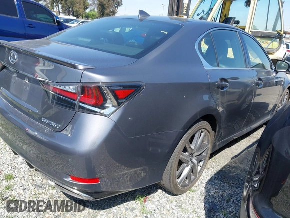 2016 Lexus GS 350 with VIN JTHBZ1BL6GA003015, listed as a IAAI auction lot 41749740 with 35,860 mi miles. Bid and sale history available at carsss.com. Image 4.