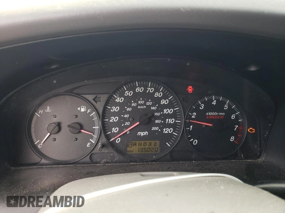2002 Mazda MPV LX with VIN JM3LW28J320305099, listed as a Copart auction lot 83457404 with 135,020 mi miles and Salvage Title. Bid and sale history available at carsss.com. Image 9.