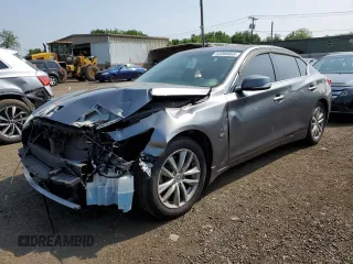 2015 Infiniti Q50 Premium с VIN JN1BV7AR9FM414737, выставлен на аукционе Copart как лот 62088065 с пробегом 118 668 миль миль и Списание • Salvage title. История ставок и продаж доступна на DreamBid. Изображение 1.