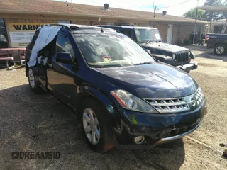 2007 Nissan Murano SL with VIN JN8AZ08T07W519702, listed as a IAAI auction lot 36212478 with Not provided miles and . Bid and sale history available at DreamBid. Image 1.