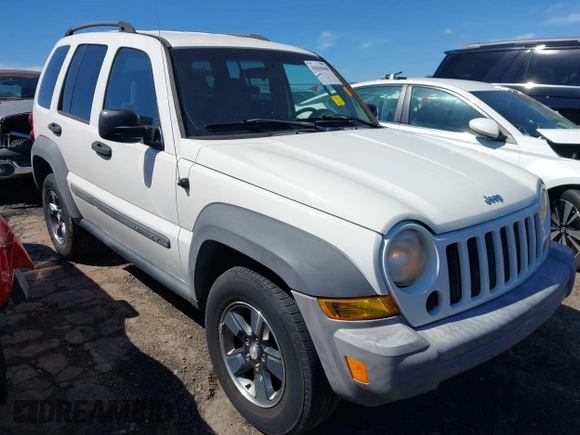 2007 Jeep Liberty Sport with VIN 1J4GK48K87W605357, listed as a IAAI auction lot 41810448 with 190,871 mi miles and . Bid and sale history available at DreamBid. Image 1.