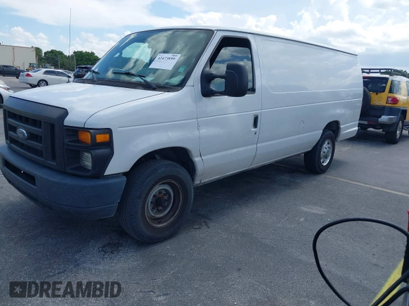 2012 Ford Econoline Cargo Commercial z VIN 1FTNS2EW8CDA13858, wystawiony jako IAAI lot #42473899 z przebiegiem 336 332 mil mil oraz . Historia ofert i sprzedaży dostępna na DreamBid. Obrazek 2.