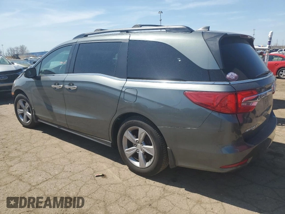 2018 Honda Odyssey EX-L with VIN 5FNRL6H78JB061392, listed as a Copart auction lot 53850915 with 172,103 mi miles and Clean Title. Bid and sale history available at carsss.com. Image 2.