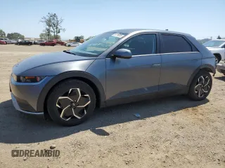 2022 Hyundai Ioniq 5 SEL с VIN KM8KN4AE2NU062569, выставлен на аукционе Copart как лот 55739995 с пробегом 27 873 миль миль и Списание • Salvage title. История ставок и продаж доступна на DreamBid. Изображение 1.