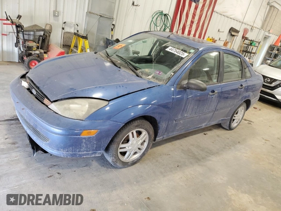 2003 Ford Focus SE with VIN 1FAFP34383W126867, listed as a Copart auction lot 44754025 with 127,362 mi miles and Non repairable. Bid and sale history available at DreamBid. Image 1.
