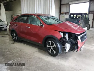 2017 Kia Sorento EX with VIN 5XYPHDA16HG274105, listed as a Copart auction lot 72833364 with 54,915 mi miles and Non Repairable. Bid and sale history available at carsss.com. Image 4.