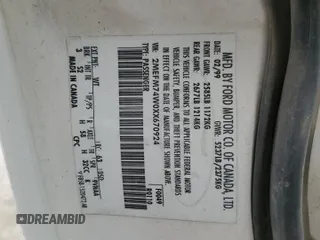 1999 Mercury Grand Marquis GS z VIN 2MEFM74W0XX670924, wystawiony jako Copart lot #51811055 z przebiegiem 176 559 mil mil oraz Szkoda całkowita • Salvage title. Historia ofert i sprzedaży dostępna na DreamBid. Obrazek 12.