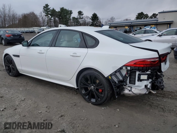 2024 Jaguar XF R-Dynamic SE with VIN SAJBL4GX2RCY96275, listed as a Copart auction lot 80202674 with 2,230 mi miles and Salvage Title. Bid and sale history available at carsss.com. Image 2.