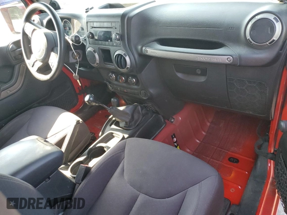 2014 Jeep Wrangler Sport с VIN 1C4AJWAG9EL186451, выставлен на аукционе Copart как лот 66333595 с пробегом 145 921 миль миль и Чистый • Clean title. История ставок и продаж доступна на DreamBid. Изображение 8.