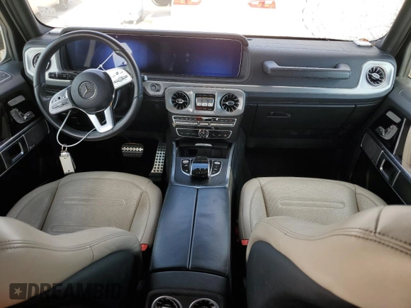 2020 Mercedes-Benz G 550 z VIN WDCYC6BJXLX334383, wystawiony jako Copart lot #82628574 z przebiegiem 43 299 mil mil oraz Szkody całkowita. Historia ofert i sprzedaży dostępna na DreamBid. Obrazek 8.