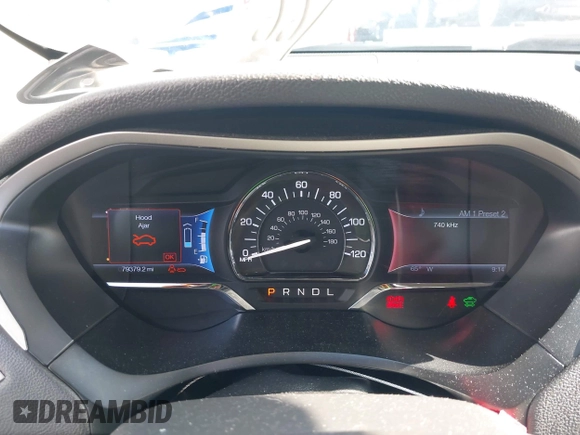 2013 Lincoln MKZ Hybrid with VIN 3LN6L2LU1DR805874, listed as a IAAI auction lot 42550301 with 79,379 mi miles and . Bid and sale history available at DreamBid. Image 7.