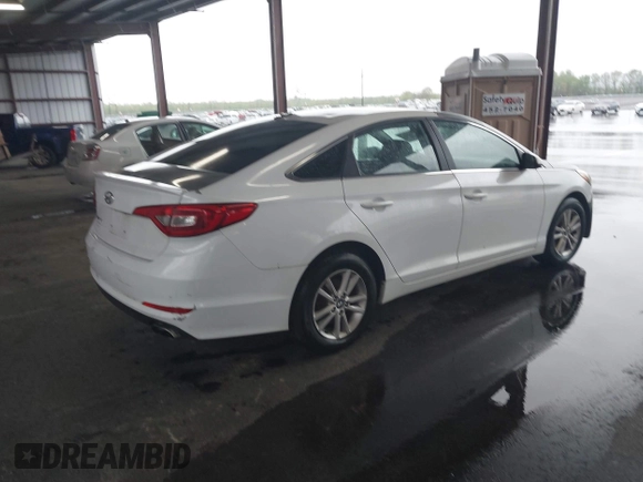 2017 Hyundai Sonata 2.4L with VIN 5NPE24AF5HH502155, listed as a IAAI auction lot 41955194 with 155,400 mi miles and . Bid and sale history available at carsss.com. Image 4.