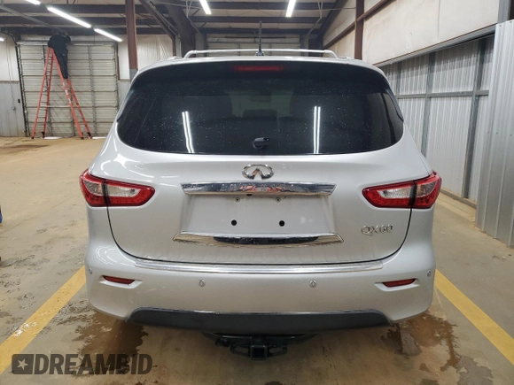 2014 Infiniti QX60 with VIN 5N1AL0MN7EC542232, listed as a Copart auction lot 52724485 with 157,682 mi miles and Salvage title. Bid and sale history available at DreamBid. Image 6.