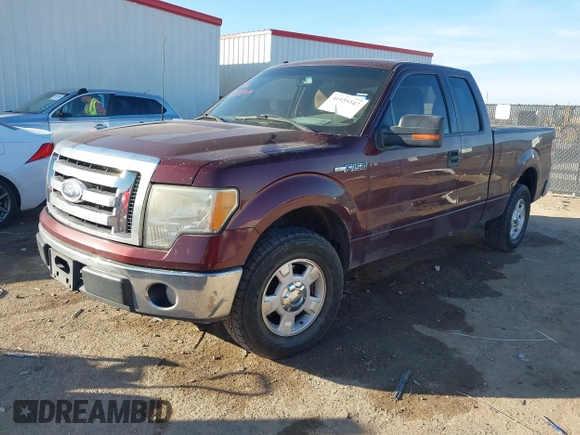 2010 Ford F-150 XL with VIN 1FTEX1C84AKE54282, listed as a IAAI auction lot 41155347 with 162,942 mi miles. Bid and sale history available at carsss.com. Image 17.