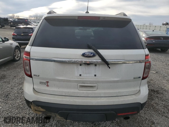 2014 Ford Explorer XLT with VIN 1FM5K8D83EGC02825, listed as a Copart auction lot 46193715 with 110,242 mi miles and Salvage Title. Bid and sale history available at carsss.com. Image 6.