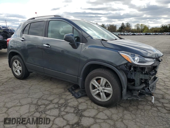 2017 Chevrolet Trax LT with VIN 3GNCJPSB0HL246165, listed as a Copart auction lot 53294025 with 120,662 mi miles and Salvage Title. Bid and sale history available at carsss.com. Image 4.