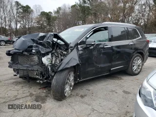 2022 Cadillac XT6 Premium Luxury with VIN 1GYKPCRS7NZ143003, listed as a Copart auction lot 86708864 with 0 mi miles and Salvage Title. Bid and sale history available at carsss.com. Image 1.