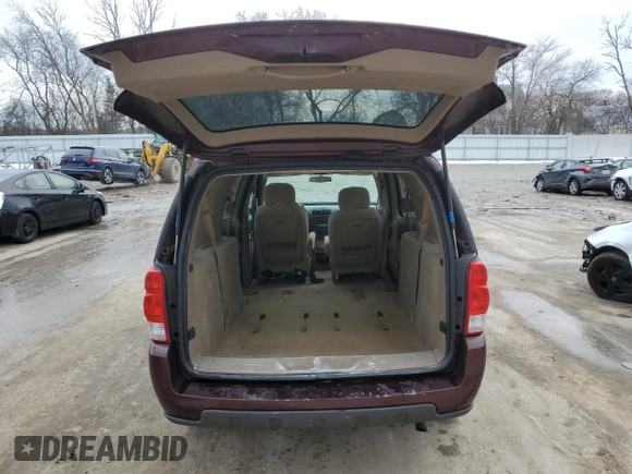 2008 Chevrolet Uplander LS with VIN 1GNDV231X8D162927, listed as a Copart auction lot 45901975 with 174,416 mi miles and Non Repairable. Bid and sale history available at DreamBid. Image 6.