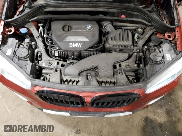 2018 BMW X1 xDrive28i with VIN WBXHT3C37J5L25365, listed as a Copart auction lot 50056365 with 36,200 mi miles and Salvage Title. Bid and sale history available at carsss.com. Image 12.