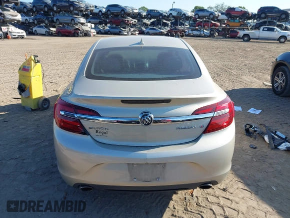 2014 Buick Regal with VIN 2G4GK5EX3E9219488, listed as a IAAI auction lot 41464076 with 110,728 mi miles. Bid and sale history available at carsss.com. Image 16.