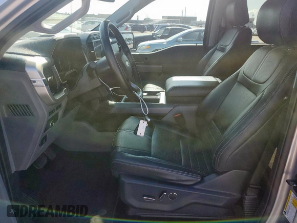 2021 Ford F-150 XL с VIN 1FTEW1EP6MFC03624, выставлен на аукционе Copart как лот 55140325 с пробегом 160 080 миль миль и Чистый • Clean title. История ставок и продаж доступна на DreamBid. Изображение 7.