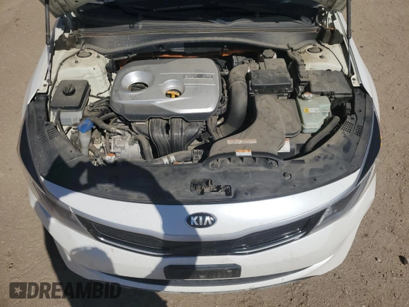 2017 Kia Optima Hybrid with VIN KNAGT4LC0H5007464, listed as a Copart auction lot 67412084 with 104,083 mi miles and Salvage Title. Bid and sale history available at carsss.com. Image 11.