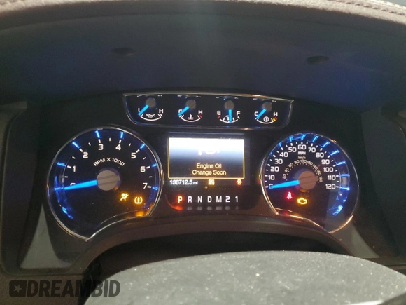 2013 Ford F-150 XL with VIN 1FTFW1ET5DKE93220, listed as a Copart auction lot 47143335 with 138,712 mi miles and Salvage Title. Bid and sale history available at carsss.com. Image 9.
