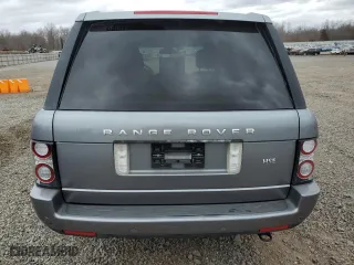 2012 Land Rover Range Rover HSE with VIN SALME1D47CA385182, listed as a Copart auction lot 47482625 with 160,176 mi miles and Clean Title. Bid and sale history available at carsss.com. Image 6.