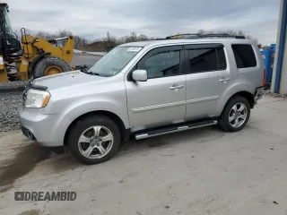 2013 Honda Pilot EX-L with VIN 5FNYF4H52DB008035, listed as a Copart auction lot 53249375 with 110,465 mi miles and Salvage Title. Bid and sale history available at carsss.com. Image 1.