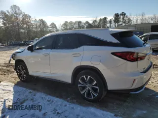 2018 Lexus RX with VIN JTJGZKCA7J2004019, listed as a Copart auction lot 89269035 with 123,825 mi miles and Salvage Title. Bid and sale history available at carsss.com. Image 2.